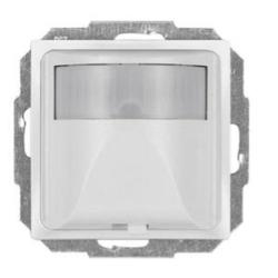 Abex Perła biały - czujnik ruchu 2-przewodowy WP-CRP Abex