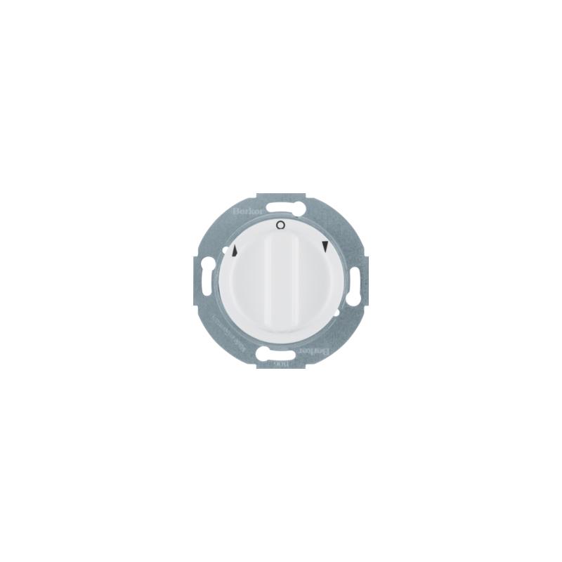 Berker 1930 biały - łącznik żaluzjowy obrotowy 1-biegunowy