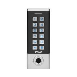 Zamek szyfrowy z czytnikiem kart i breloków zbliżeniowych, czytnik linii papilarnych IP68 OR-ZS-823 Orno