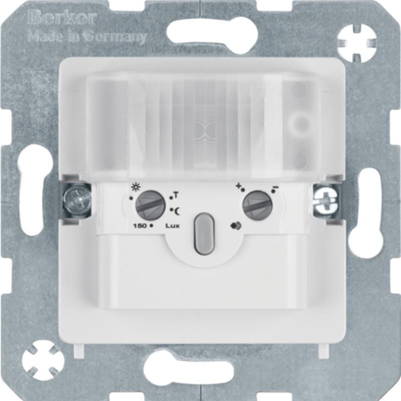 Berker Kwadrat biały - czujnik ruchu 3-przewodowy