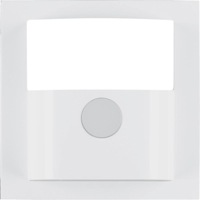 Berker Kwadrat biały - płytka czołowa do czujnika ruchu