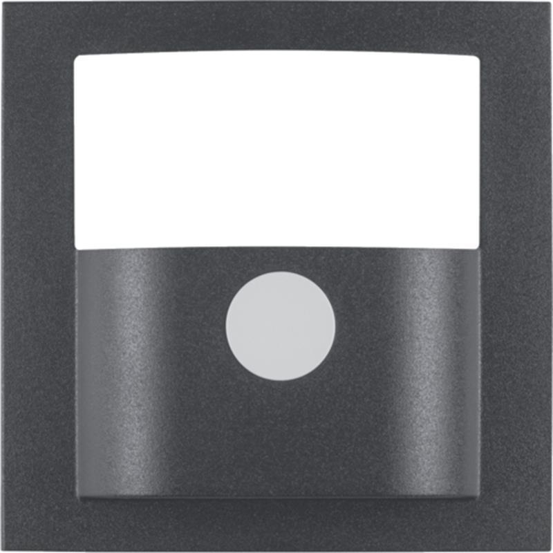 Berker Kwadrat antracyt - płytka czołowa do czujnika ruchu