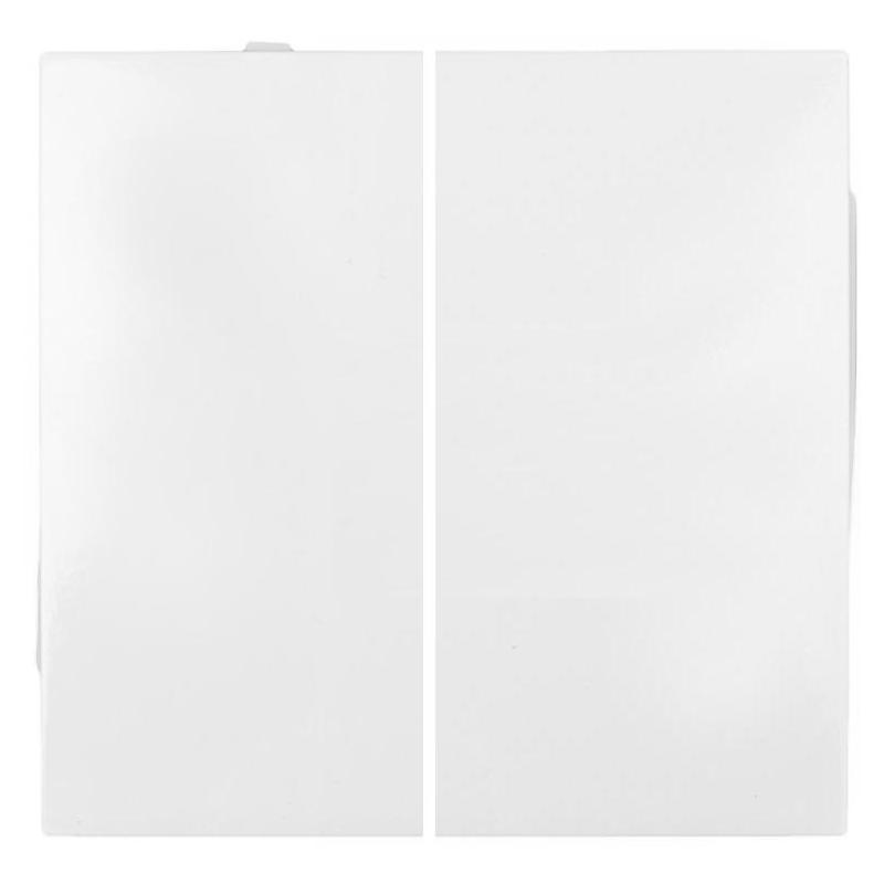 Berker Kwadrat biały - klawisz świecznikowy