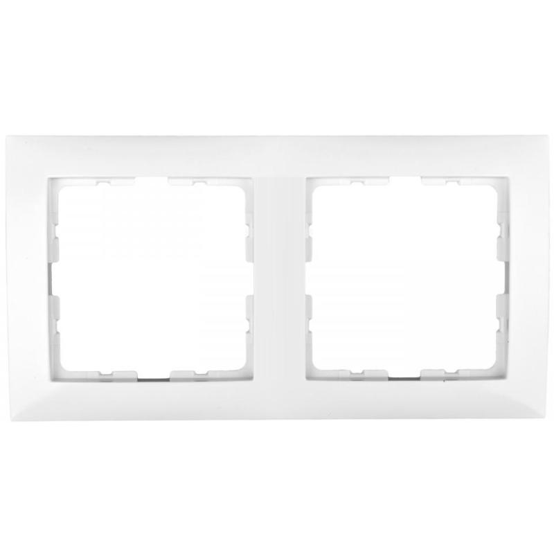Berker Kwadrat biały - ramka 2