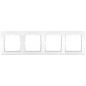 Berker Kwadrat biały - ramka 4
