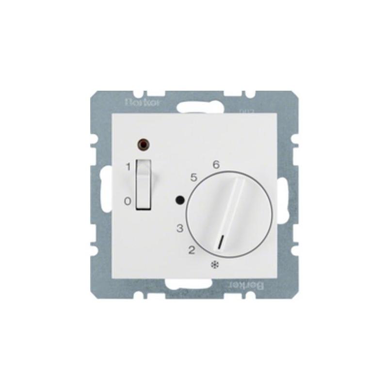 Berker Kwadrat biały - regulator temperatury [20308989]