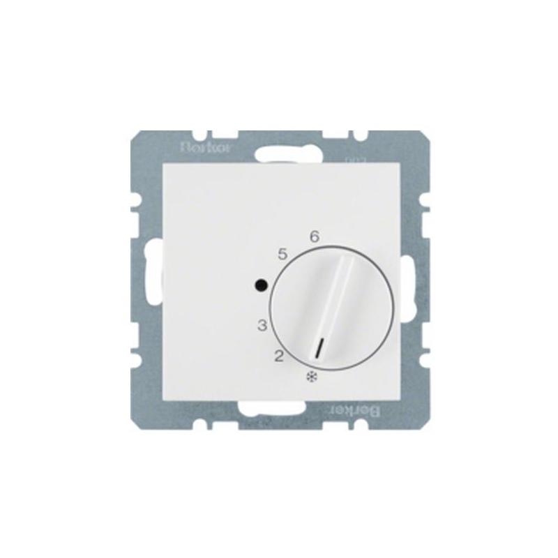 Berker Kwadrat biały - regulator temperatury [20268989]