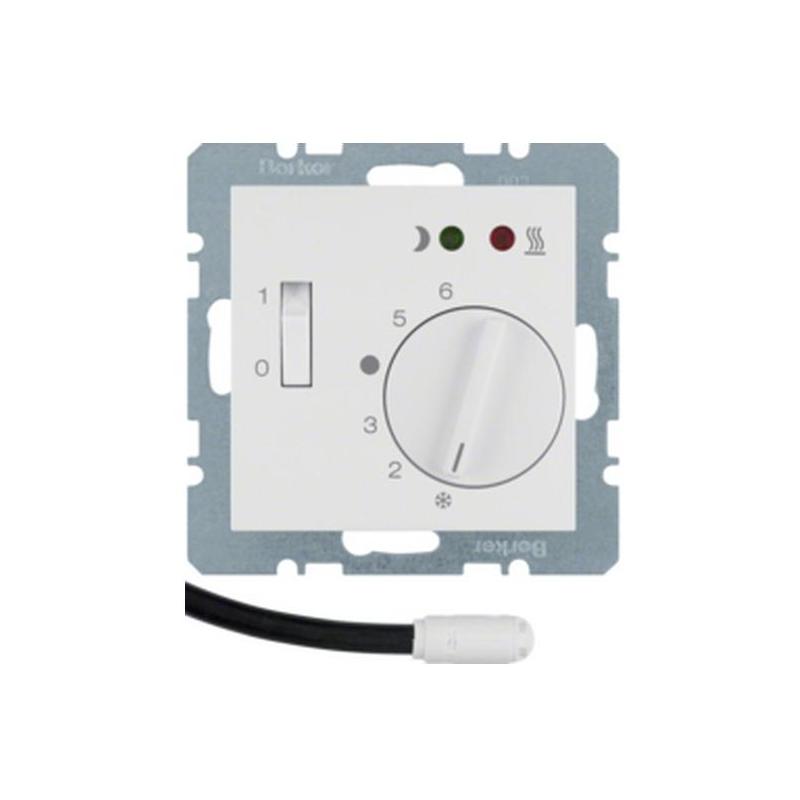 Berker Kwadrat biały - regulator temperatury [20348989]