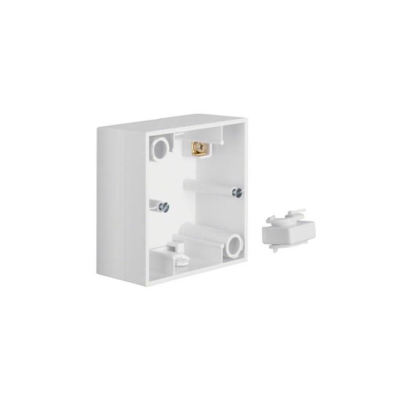 Berker Kwadrat biały - puszka natynkowa 1