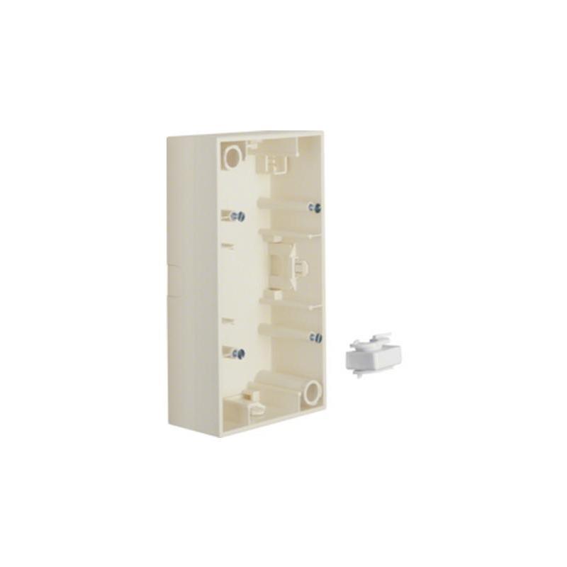 Berker Kwadrat kremowy - puszka natynkowa 2