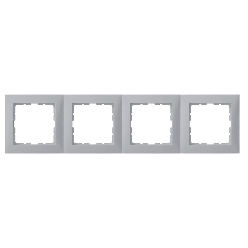 Berker Kwadrat alu - ramka 4