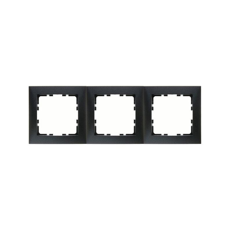 Berker Kwadrat antracyt - ramka 3