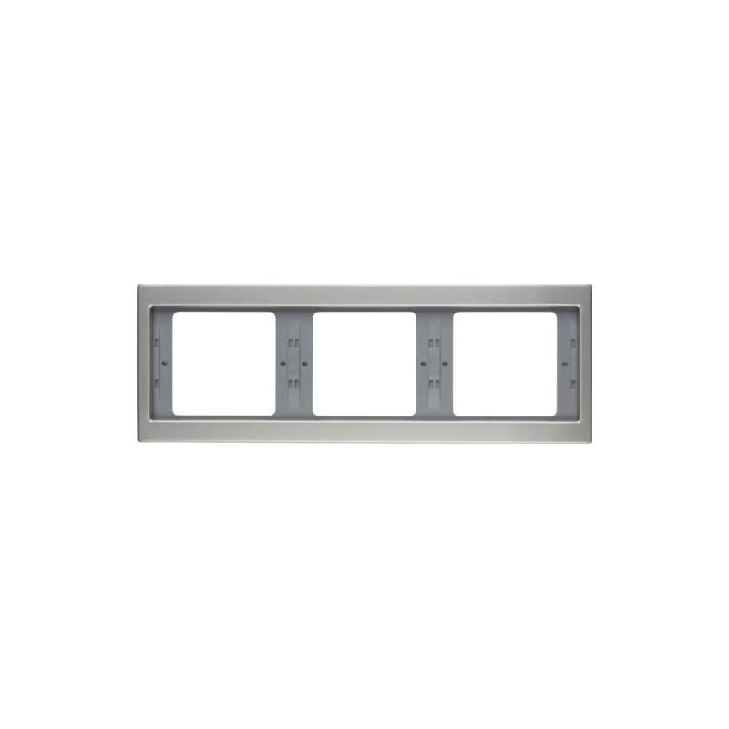 Berker K5 stal nierdzewna - ramka 3