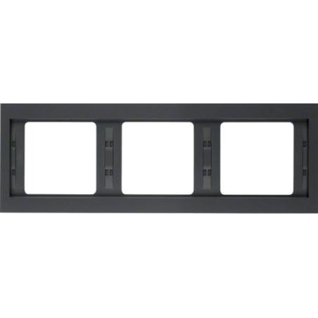 Berker K1 antracyt - ramka 3 Berker