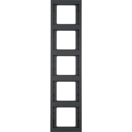 Berker K1 antracyt - ramka 5 pionowa Berker