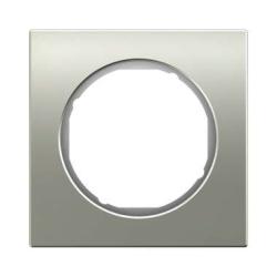 Berker R3 stal szlachetna/biały - ramka 1 Berker