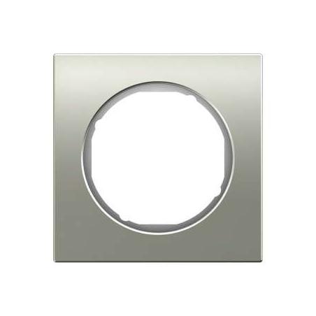 Berker R3 stal szlachetna/biały - ramka 1