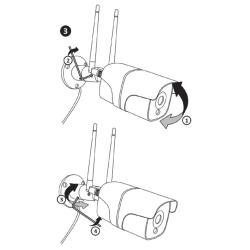 TUYA SMART Wi-Fi kamera Cosmo Z2 IP65 315649 Goldlux