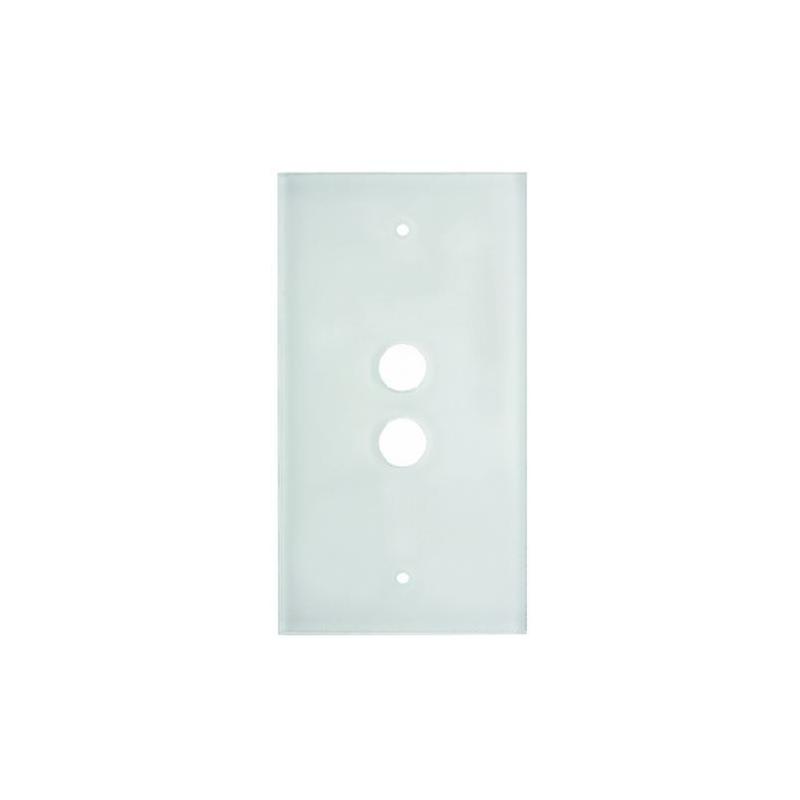 Berker TS/TS Crystal - płytka dekoracyjna 2-krotna