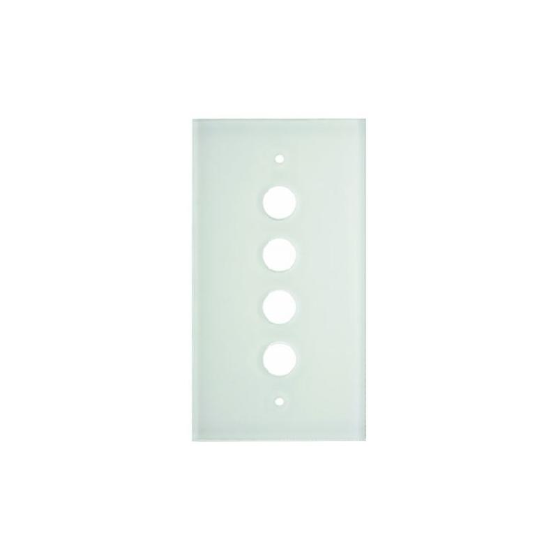 Berker TS/TS Crystal - płytka dekoracyjna 4-krotna