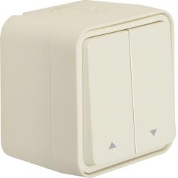 Berker W.1 biały mat - Łącznik żaluzjowy Berker