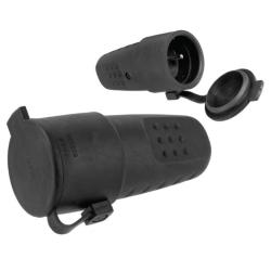 Gniazdo gumowe przenośne D.3157L 250V Pawbol