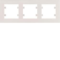 Hager Lumina Intense biały - ramka 3 Hager Polo