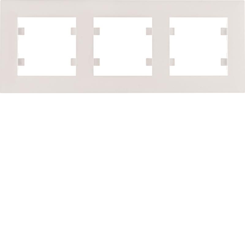 Hager Lumina Intense biały - ramka 3