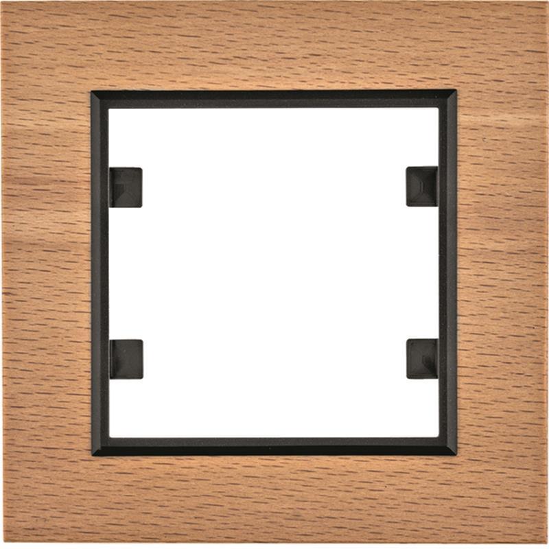 Hager Lumina Passion drewno buk - ramka 1