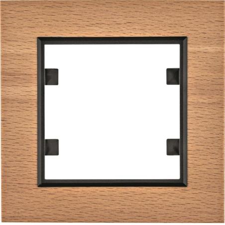 Hager Lumina Passion drewno buk - ramka 1