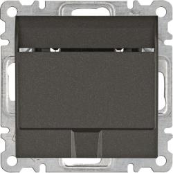 Hager Lumina czarny - łącznik na kartę hotelową Hager Polo