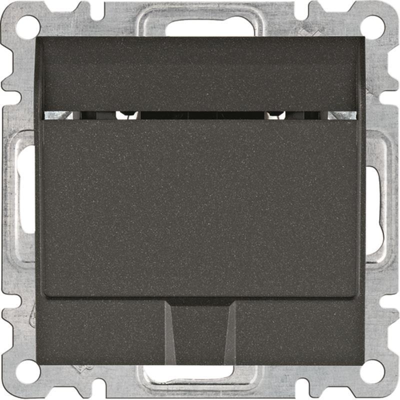 Hager Lumina czarny - łącznik na kartę hotelową