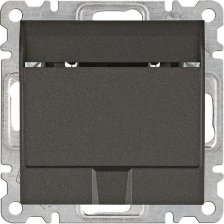 Hager Lumina czarny - łącznik na kartę hotelową