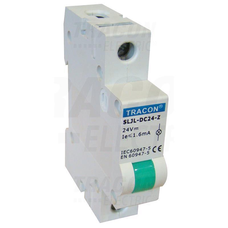 Modułowa lampka sygnalizacyjna LED zielona 230V SLJL-AC230-Z