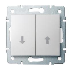 Kanluk Logi biały - łącznik żaluzyjny odbijający 25099 Kanlux