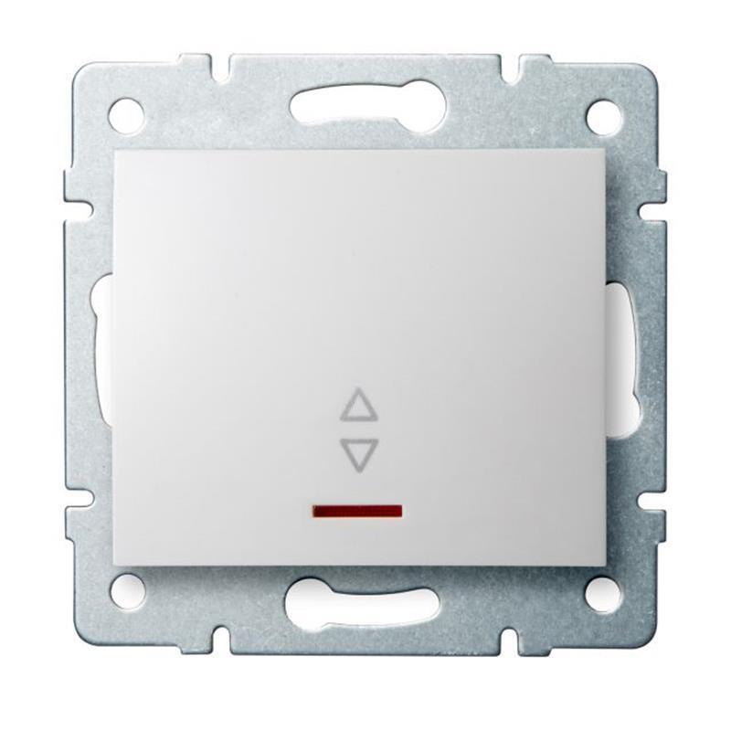 Kanlux Logi biały - łącznik schodowy z podświetleniem 25081 Kanlux Logi biały - łącznik schodowy z podświetleniem 25081