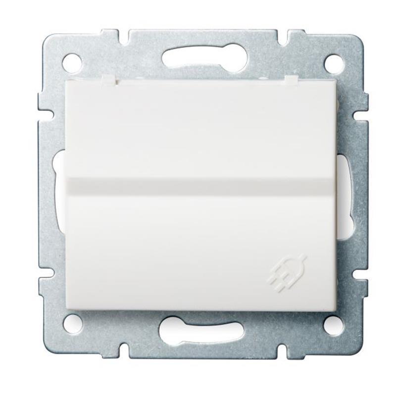Kanlux Logi biały - gniazdo bryzgoszczelne (+0) SCHUKO 25086