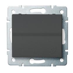Kanlux Logi grafit - gniazdo bryzgoszczelne (+0) SCHUKO 25264 Kanlux
