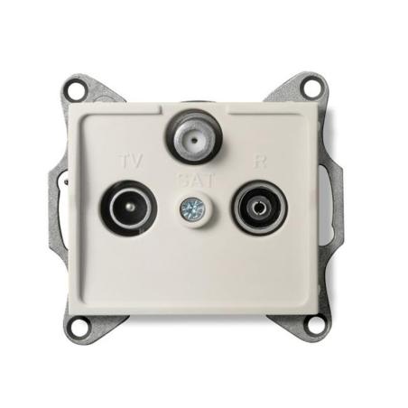 Kanlux Logi krem - gniazdo RTV-SAT końcowe 25162