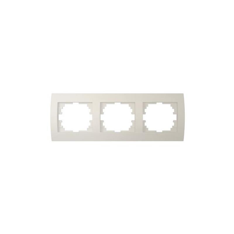 Kanlux Logi  krem - ramka 3 pozioma 25178