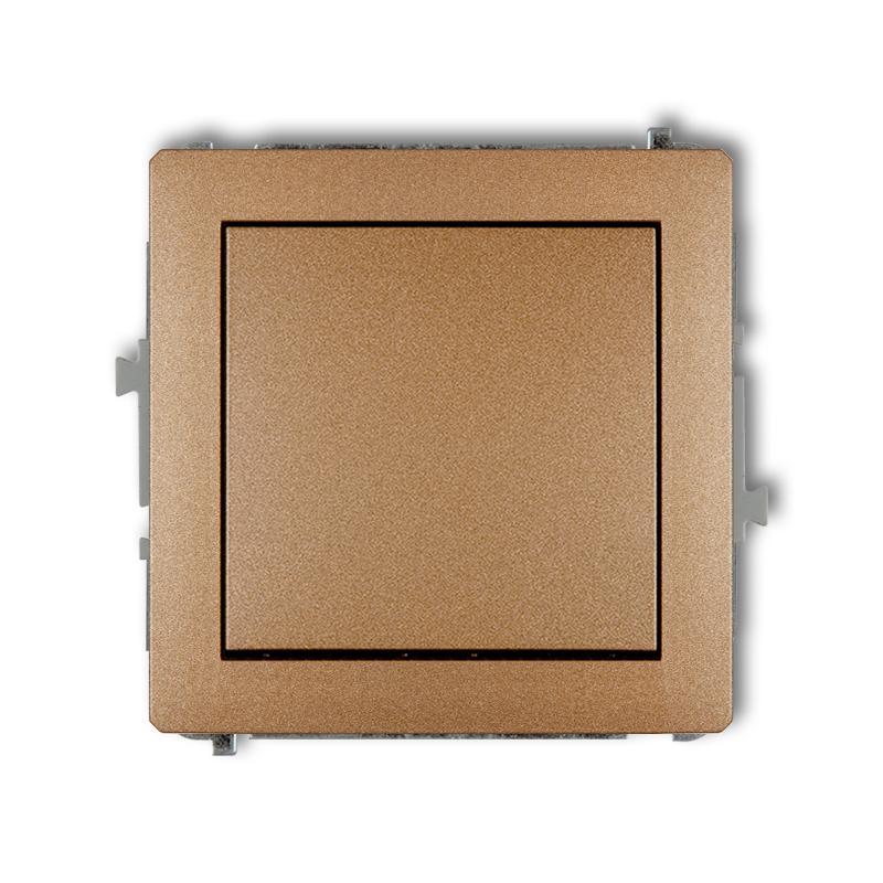 Karlik Deco złoty - łącznik jednobiegunowy - 8DWP-1 Karlik Deco złoty - łącznik jednobiegunowy - 8DWP-1