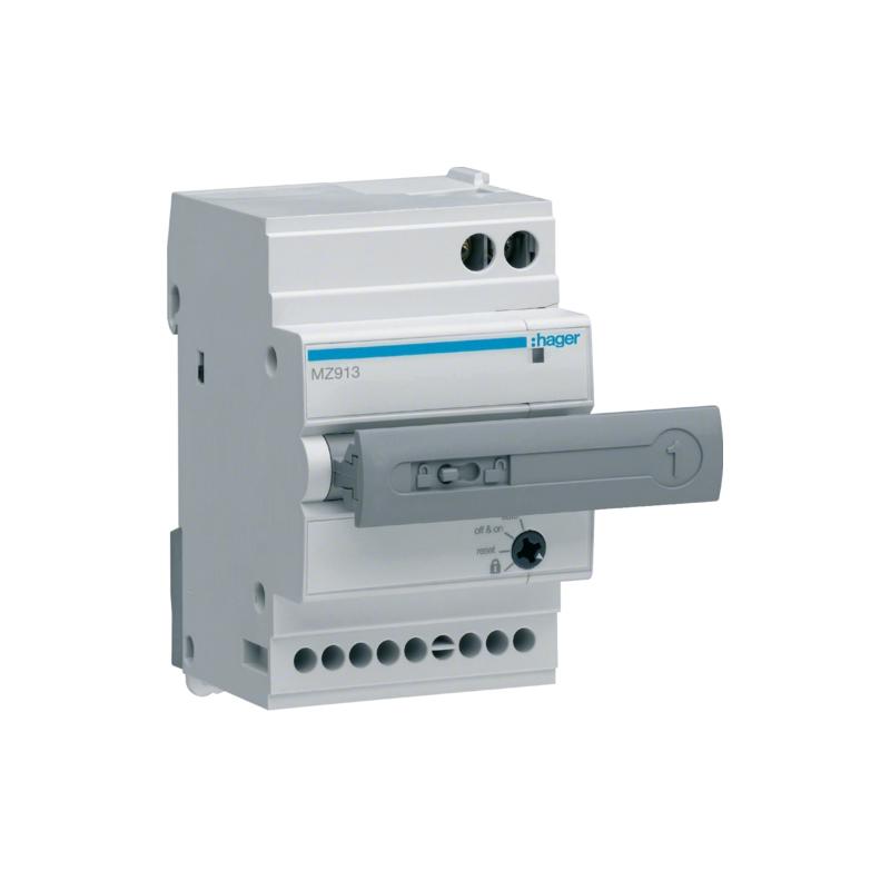 Napęd zdalny automatyczny MZ913 230V 3pol Hager