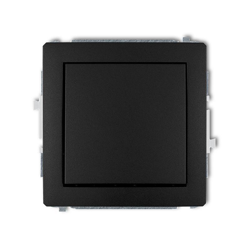 Karlik Deco czarny - łącznik jednobiegunowy - 12DWP-1 Karlik Deco czarny - łącznik jednobiegunowy - 12DWP-1