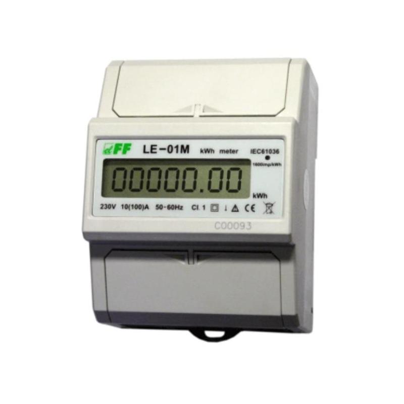 Licznik energii elektrycznej 1-fazowy LE-01M MID RS-485
