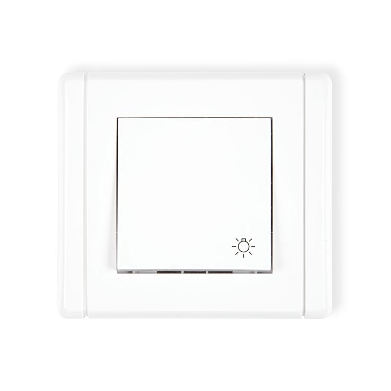 Karlik Flexi biały - łącznik zwierny światło - FWP-5