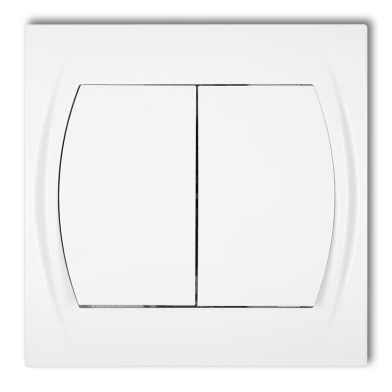 Karlik Logo biały - łącznik świecznikowy - LWP-2