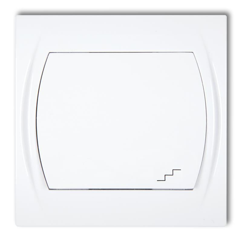 Karlik Logo biały - łącznik schodowy - LWP-3