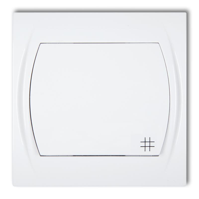 Karlik Logo biały - łącznik krzyżowy - LWP-6