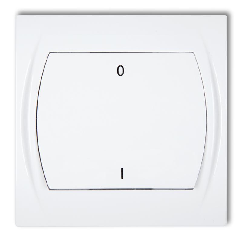 Karlik Logo biały - łącznik dwubiegunowy - LWP-9