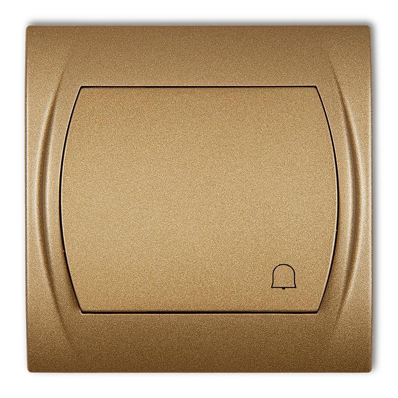 Karlik Logo złoty met - łącznik zwierny dzwonek - 8LWP-4